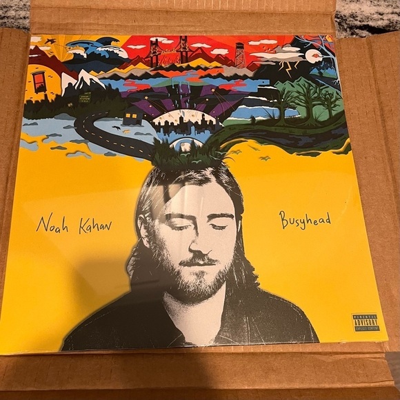 Noah Kahan Busyhead Vinyl “Opaque Blue” - Picture 2 of 4